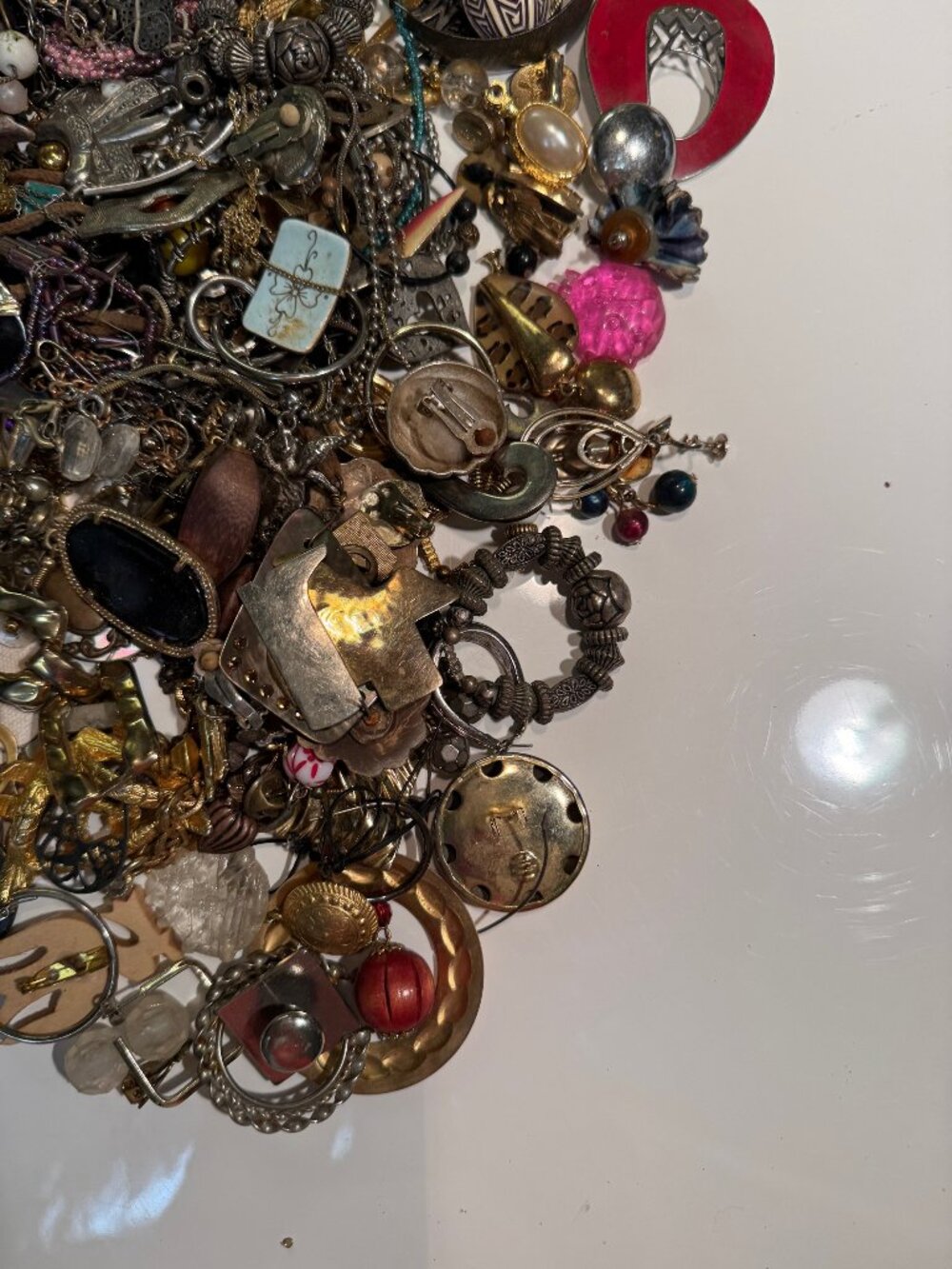 #3 - 4 pounds of scrap jewelry